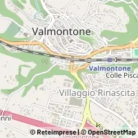 Hartă Valmontone