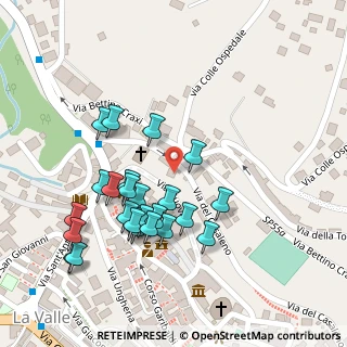 Mappa Via del Casaleno, 00038 Valmontone RM, Italia (0.112)