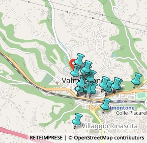 Mappa Via Palestrina, 00038 Valmontone RM, Italia (0.426)