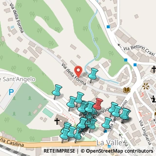 Mappa Via della Forma, 00038 Valmontone RM, Italia (0.17)