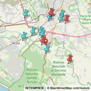 Mappa Via Enrico Guazzoni, 00128 Roma RM, Italia (4.34571)