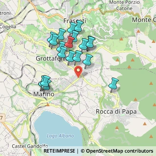 Mappa Via San Michele, 00046 Grottaferrata RM, Italia (1.831)