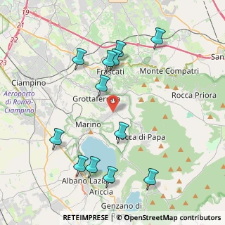 Mappa Via San Michele, 00046 Grottaferrata RM, Italia (4.6675)