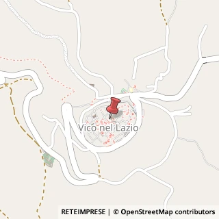Mappa Via Libertà, 10, 03010 Vico nel Lazio, Frosinone (Lazio)