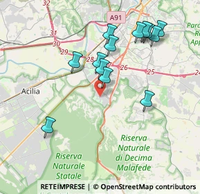 Mappa Via Romolo Gigliozzi, 00128 Roma RM, Italia (4.05154)