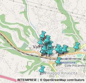 Mappa Vicolo S. Francesco, 00038 Valmontone RM, Italia (0.389)