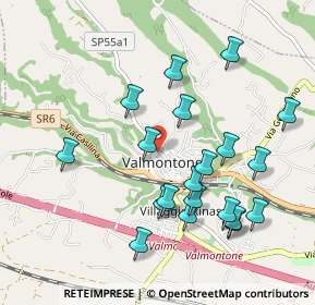 Mappa Vicolo S. Francesco, 00038 Valmontone RM, Italia (1.0575)