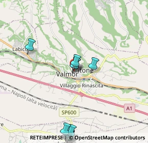 Mappa Vicolo S. Francesco, 00038 Valmontone RM, Italia (2.66)