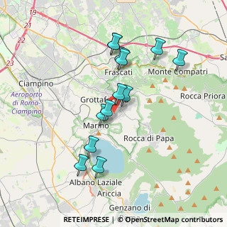 Mappa Via Padre Lorenzo Tardo, 00046 Grottaferrata RM, Italia (3.62615)