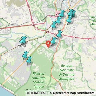 Mappa Via del Risaro, 00128 Roma RM, Italia (4.91231)