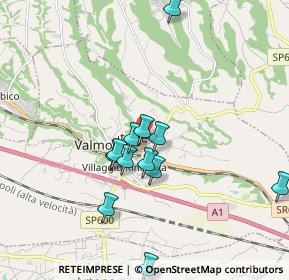 Mappa Via Tiro a Segno, 00038 Valmontone RM, Italia (1.82833)