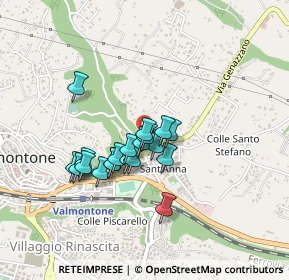 Mappa Via Tiro a Segno, 00038 Valmontone RM, Italia (0.344)