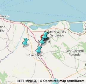 Mappa S.s. 89 Km 12, 71011 Apricena FG, Italia (19.25455)