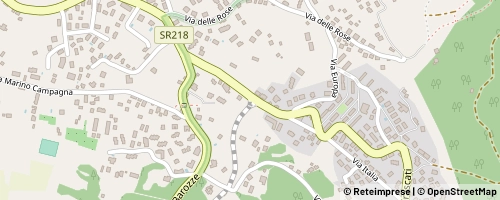 Mappa Rocca di Papa