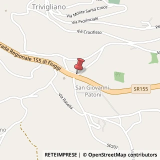 Mappa Via Prato Valle, 11, 03010 Trivigliano, Frosinone (Lazio)