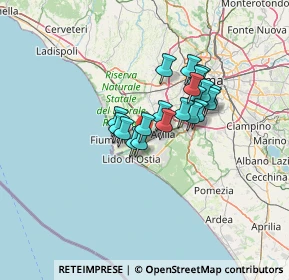 Mappa 00119 Ostia Antica RM, Italia (9.661)