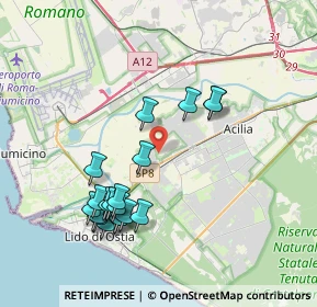 Mappa 00119 Ostia Antica RM, Italia (4.08684)