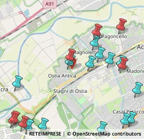 Mappa 00119 Ostia Antica RM, Italia (3.0645)