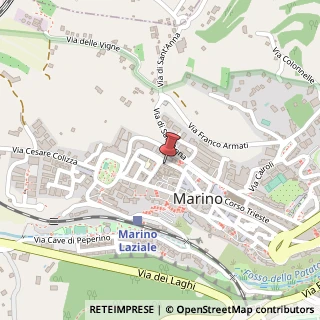 Mappa Viale G. Mazzini, 19, 00047 Marino, Roma (Lazio)