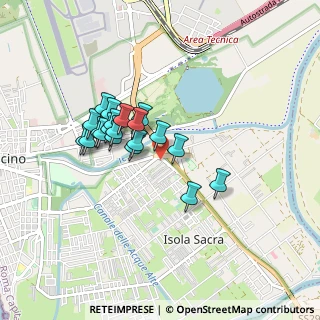 Mappa Via Felice della Porta, 00054 Fiumicino RM, Italia (0.7355)