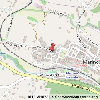 Mappa Largo Cesare Colizza, 6, 00047 Marino, Roma (Lazio)