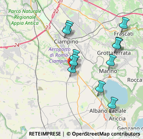 Mappa 00040 Marino RM, Italia (3.81455)