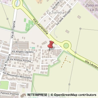 Mappa Via Giovanni Gutenberg, 33, 00134 Roma, Roma (Lazio)