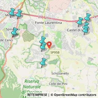 Mappa Roma, 00128 Selcetta RM, Italia (3.07727)