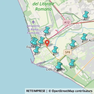 Mappa Via Alberto Santos-Dumont, 00054 Fiumicino RM, Italia (4.26333)