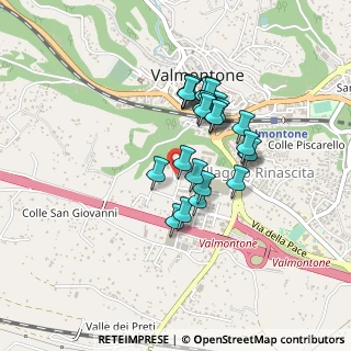 Mappa Via dei Castagni, 00038 Valmontone RM, Italia (0.344)