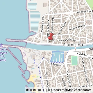 Mappa Via della Torre Clementina, 250, 00054 Fiumicino, Roma (Lazio)