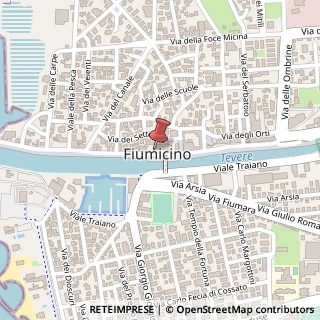 Mappa Via della Torre Clementina, 164, 00054 Fiumicino, Roma (Lazio)