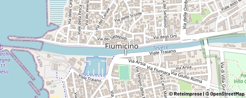 Mappa Fiumicino