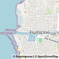 地図 Fiumicino