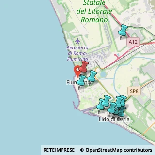 Mappa Via Giovanni Cena, 00054 Fiumicino RM, Italia (4.97769)