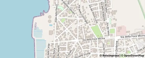 Mappa Fiumicino