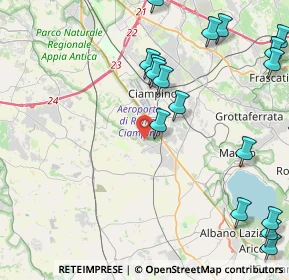 Mappa Via P. Maroncelli, 00040 Marino RM, Italia (6.332)