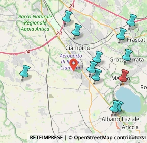 Mappa Via P. Maroncelli, 00040 Marino RM, Italia (4.99083)