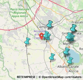 Mappa Via P. Maroncelli, 00040 Marino RM, Italia (4.62438)