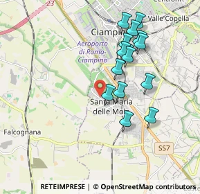Mappa Via P. Maroncelli, 00040 Marino RM, Italia (1.83933)