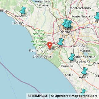 Mappa Via Lino Bianchi Barriviera, 00125 Roma RM, Italia (28.80385)