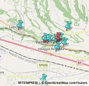 Mappa Via Milano, 00038 Valmontone RM, Italia (1.51182)