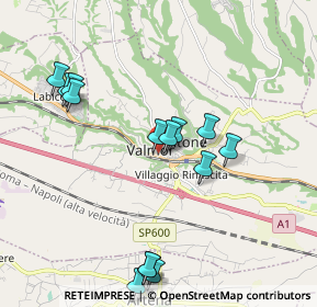 Mappa Piazza della Repubblica, 00038 Valmontone RM, Italia (2.17643)