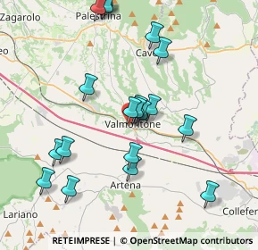 Mappa Via Milano, 00038 Valmontone RM, Italia (4.2355)