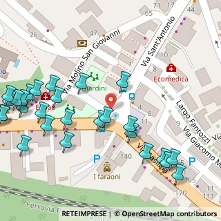 Mappa Via Milano, 00038 Valmontone RM, Italia (0.07778)