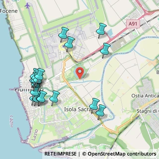 Mappa Via del Casale di Santa Lucia, 00054 Fiumicino RM, Italia (2.562)