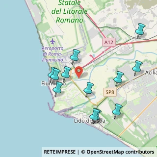 Mappa Via del Casale di Santa Lucia, 00054 Fiumicino RM, Italia (4.38)