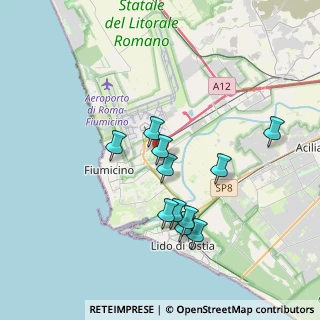 Mappa Via del Casale di Santa Lucia, 00054 Fiumicino RM, Italia (3.49)