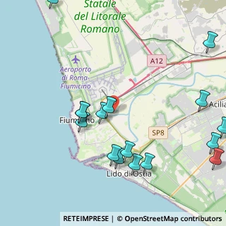 Mappa Via del Casale di Santa Lucia, 00054 Fiumicino RM, Italia (5.48)