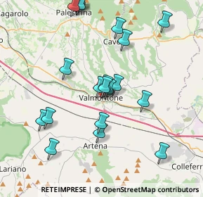 Mappa Corso Garibaldi, 00038 Valmontone RM, Italia (4.2275)